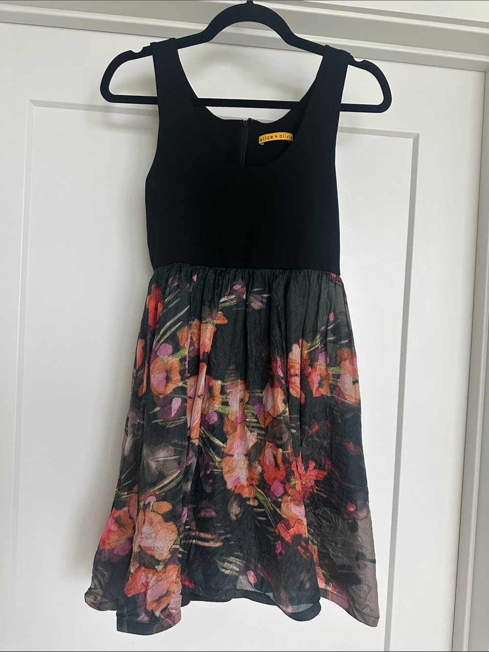 Alice and Olivia mini dress floral XS